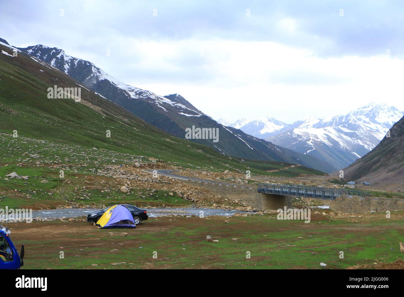 Fairy Meadows Kalam KPK Pakistan Foto Stock