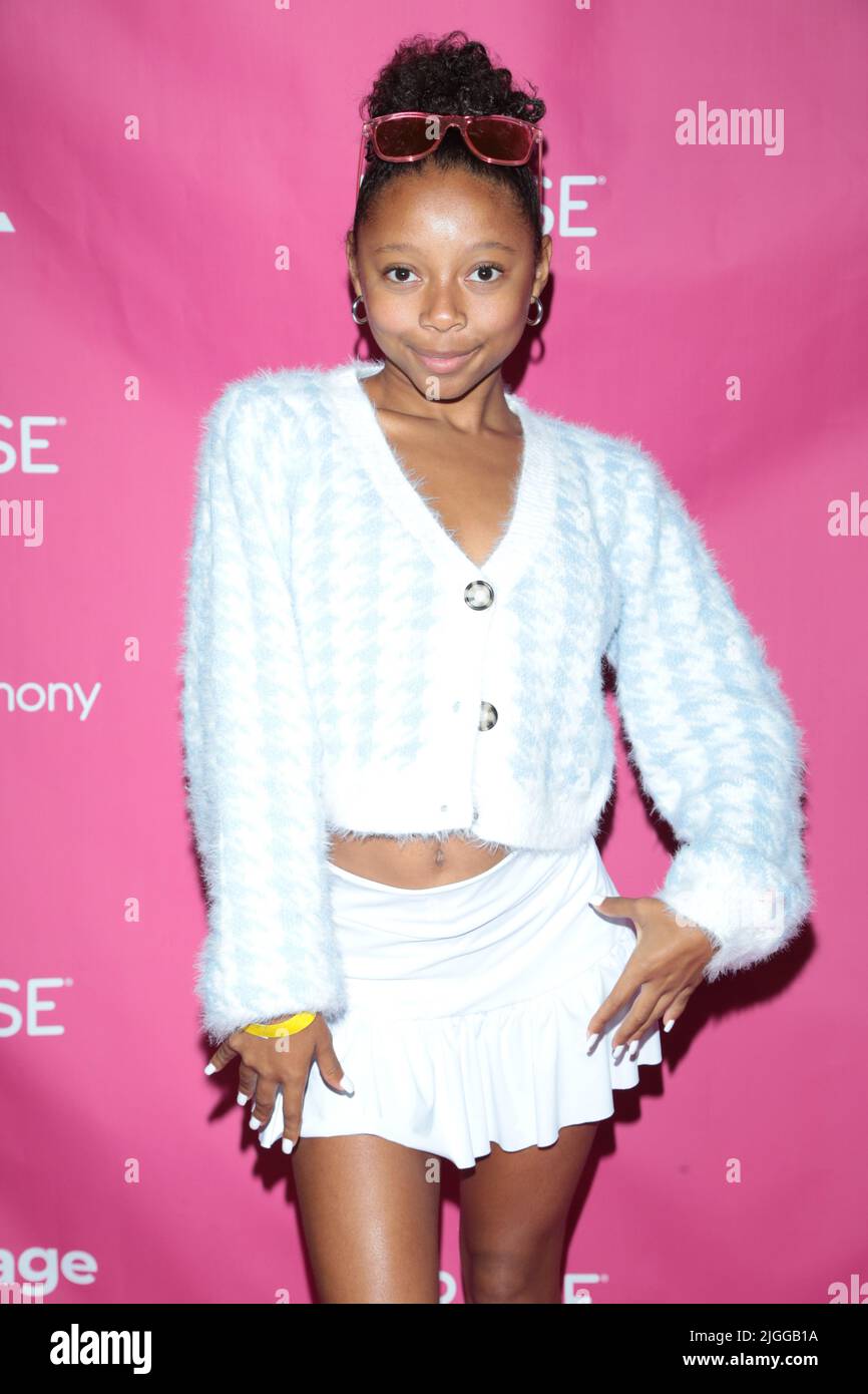 Lode Token Launch and NFT Exhibit a Hollywood, Los Angeles con: Marsaille Wells dove: Los Angeles, California, Stati Uniti quando: 09 Ott 2021 credito: Guillermo Proano/WENN Foto Stock