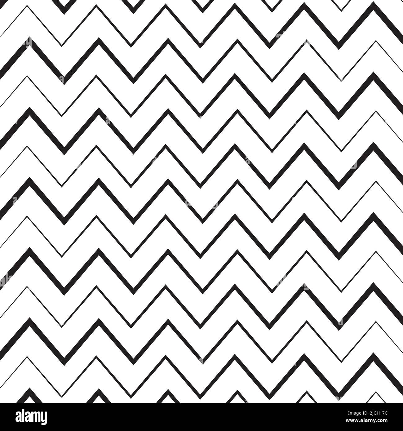 Illustrazione vettoriale dello sfondo con motivo a zig-zag Illustrazione Vettoriale