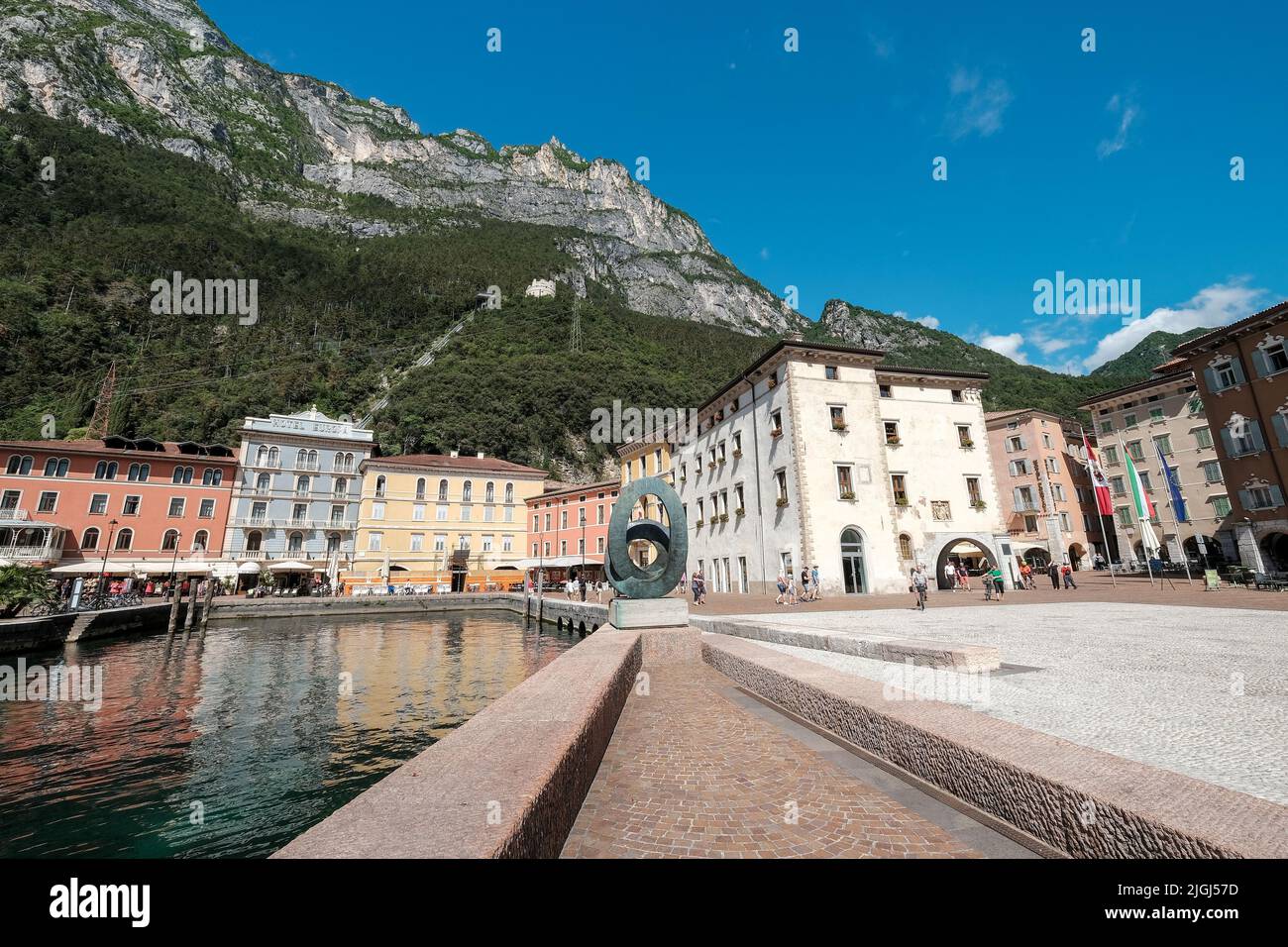 Riva del Garda , Italia Foto Stock