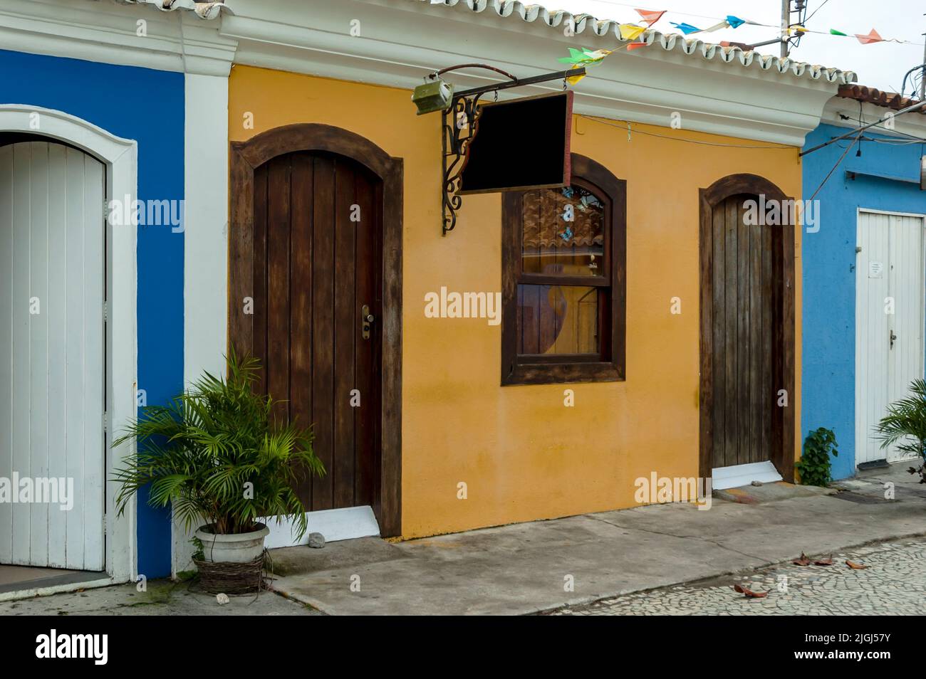Città storica di Porto Seguro, Bahia, Brasile Foto stock - Alamy