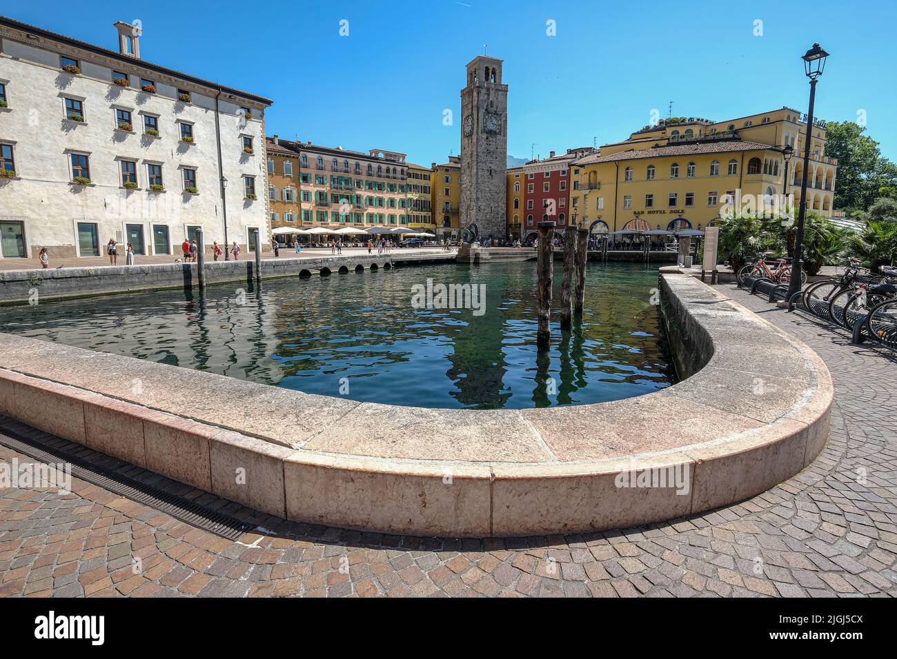 Riva del Garda , Italia Foto Stock