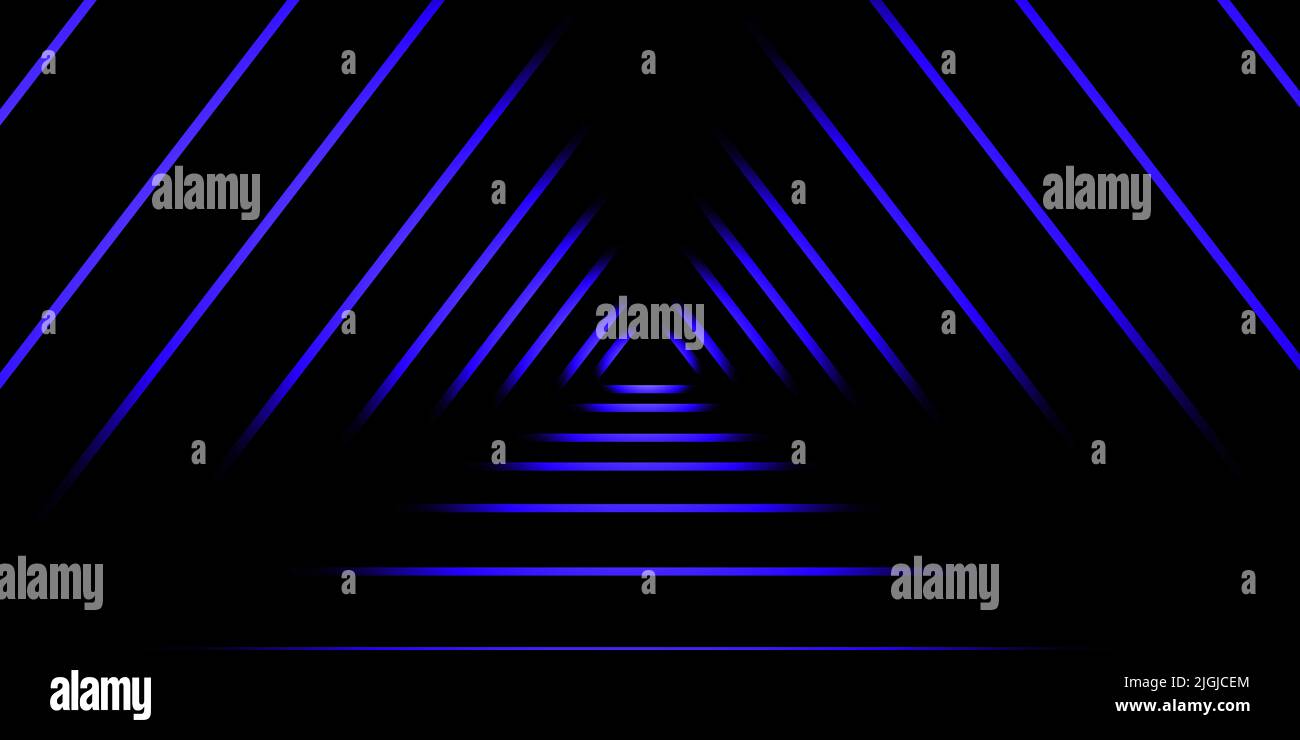 Triangolo Abstract sfondo in colore diverso Baviera Germania Foto Stock