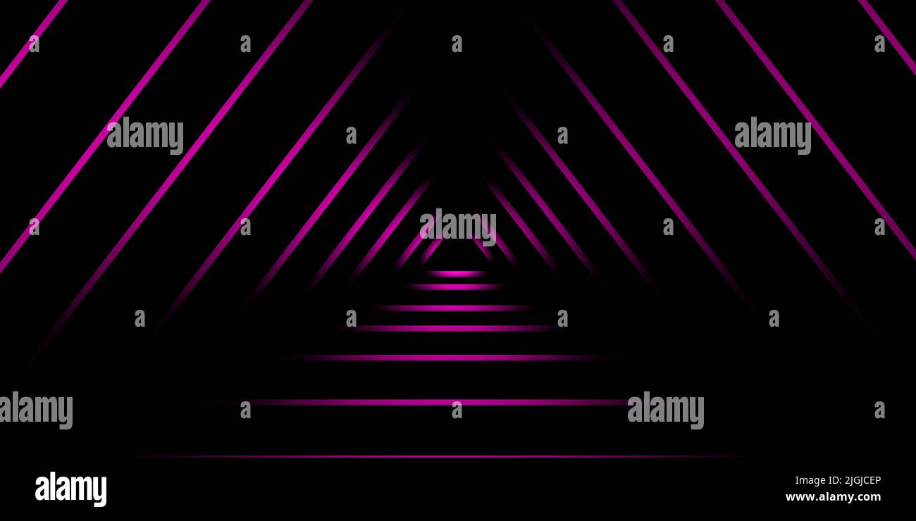 Triangolo Abstract sfondo in colore diverso Baviera Germania Foto Stock