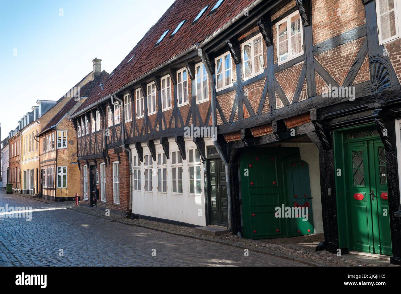Ribe, comune di Esbjerg, Regione della Danimarca meridionale, Danimarca Foto Stock
