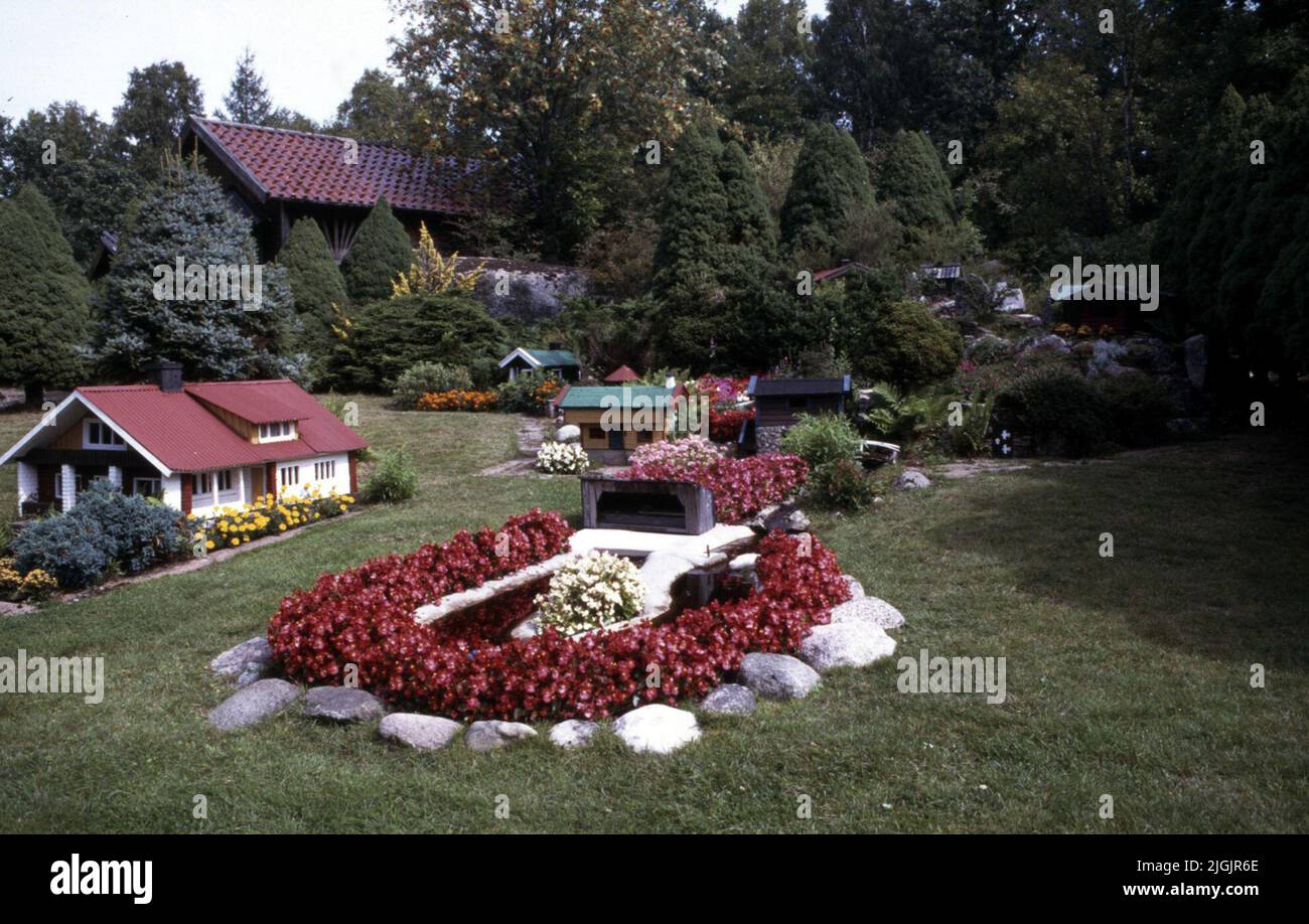 Fattoria dei fiori, Eringsboda. Foto Stock