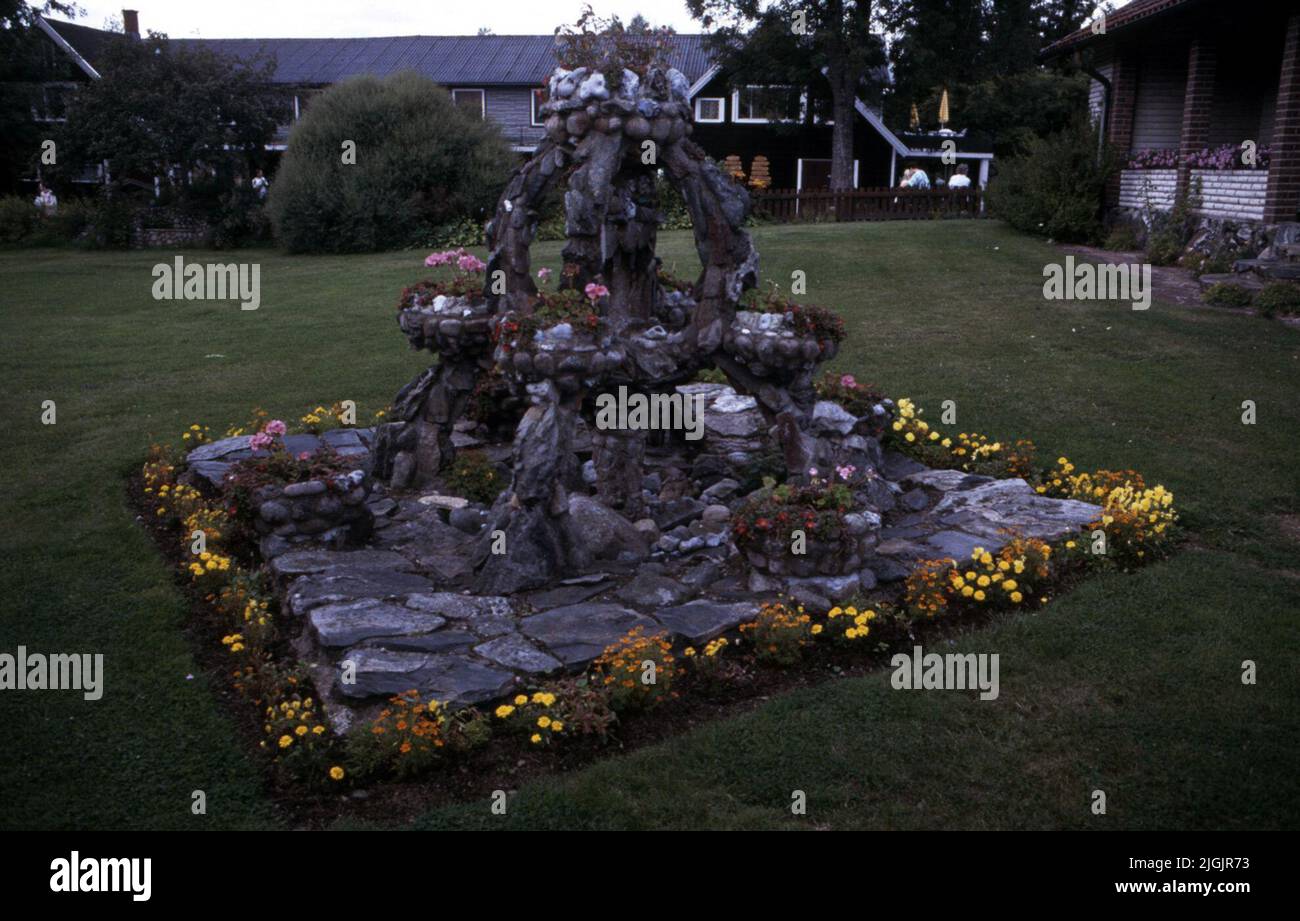 Fattoria dei fiori, Eringsboda. Foto Stock