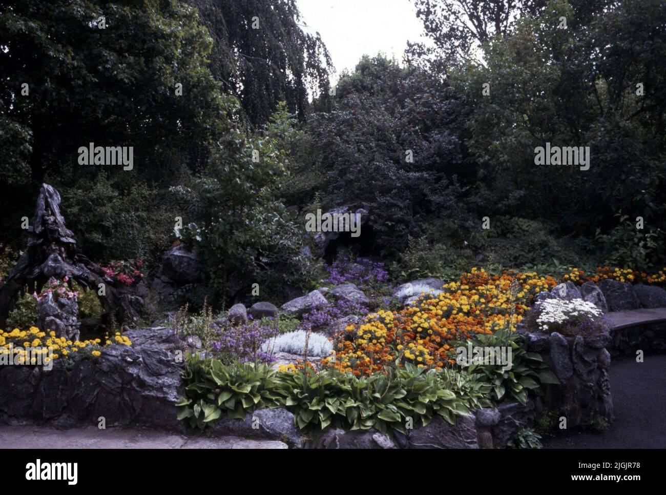 Fattoria dei fiori, Eringsboda. Foto Stock