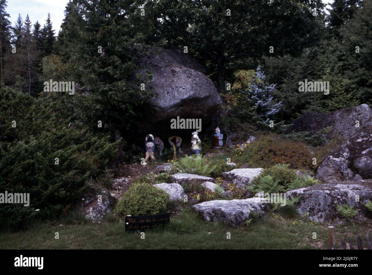 Fattoria dei fiori, Eringsboda. Foto Stock