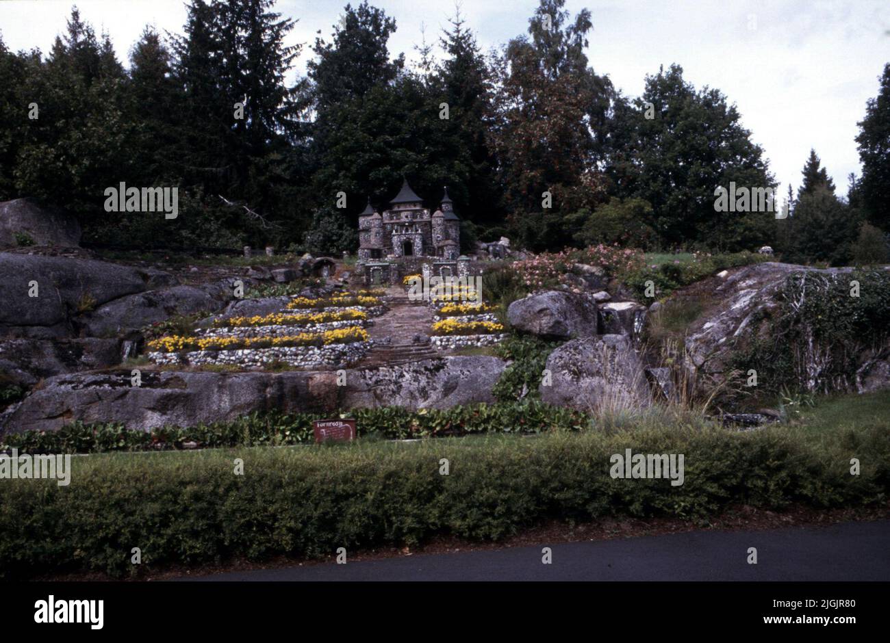 Fattoria dei fiori, Eringsboda. Foto Stock