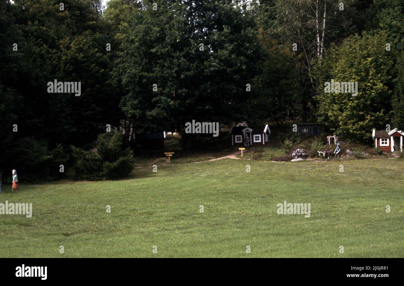 Fattoria dei fiori, Eringsboda. Foto Stock