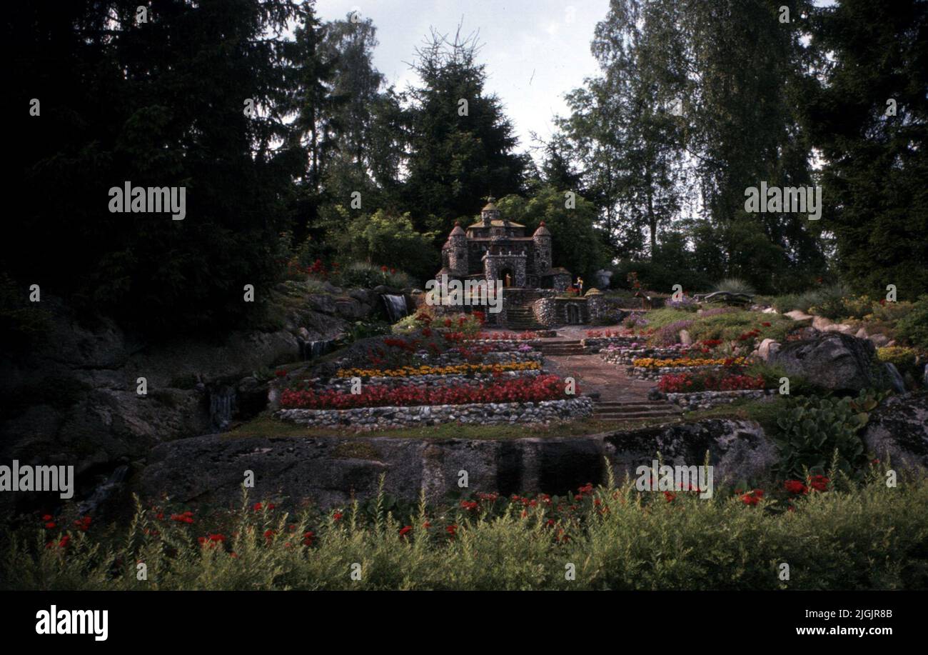 Fattoria dei fiori, Eringsboda. Foto Stock