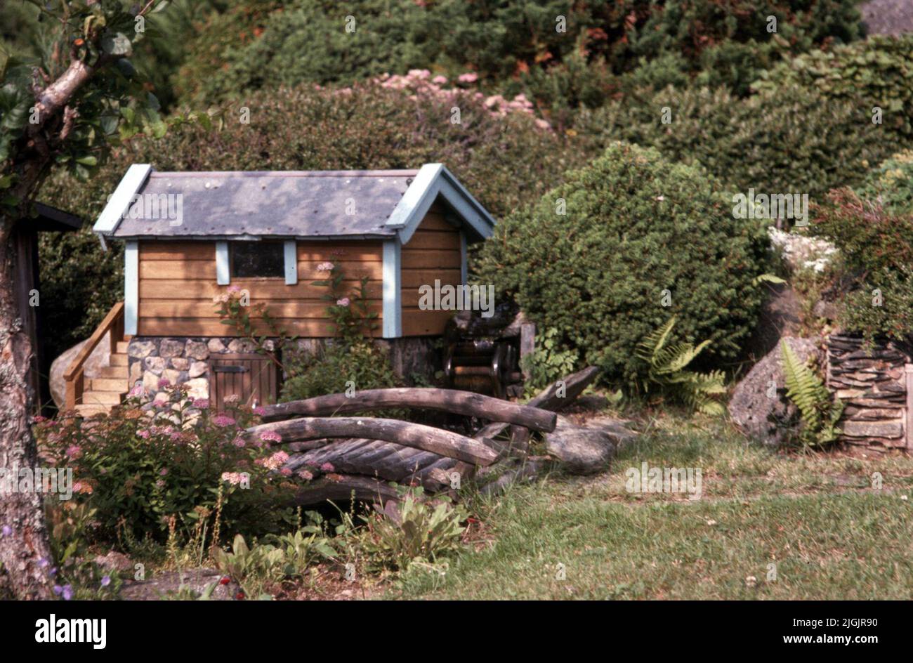 Fattoria dei fiori, Eringsboda. Foto Stock