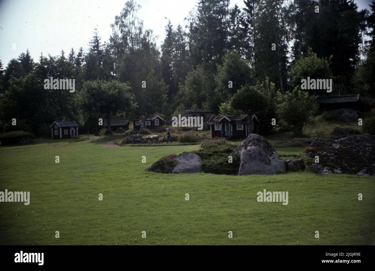 Fattoria dei fiori, Eringsboda. Foto Stock