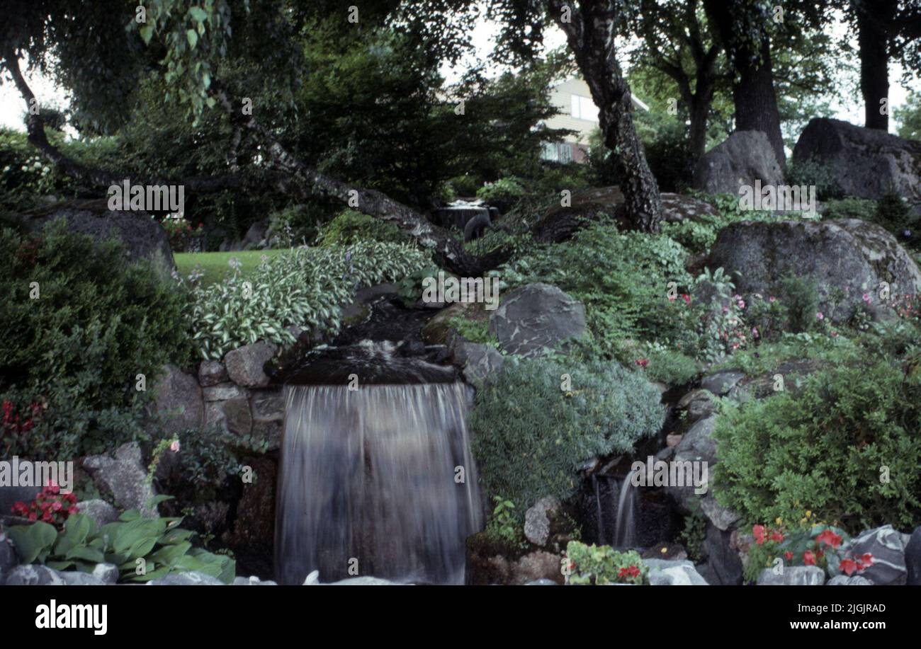 Fattoria dei fiori, Eringsboda. Foto Stock