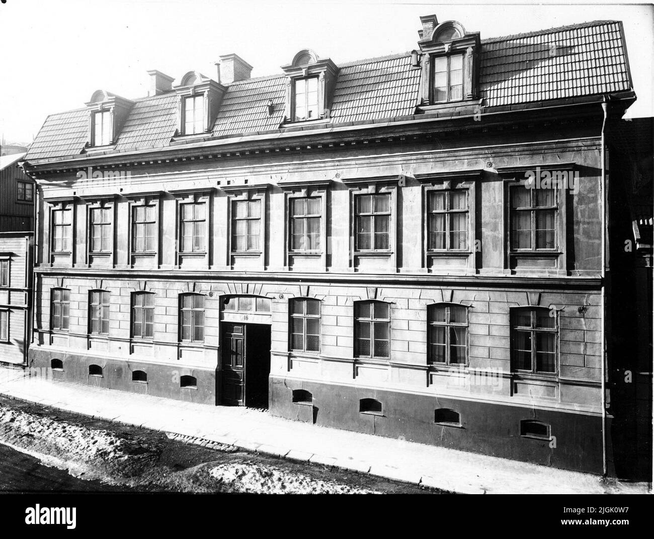 Scuola di artigianato Skola Old alla scuola Rosenfeldt. Foto Stock