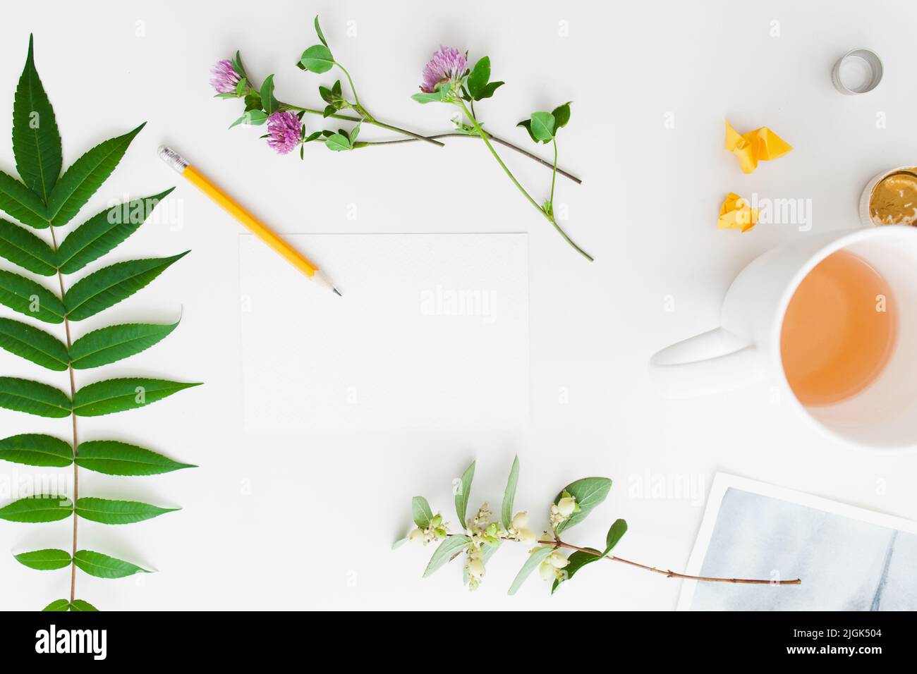 Accessori per la posa artigianale piatta fatta a mano Foto Stock