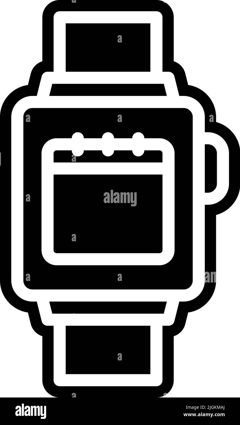 icona smartwatch . Illustrazione Vettoriale