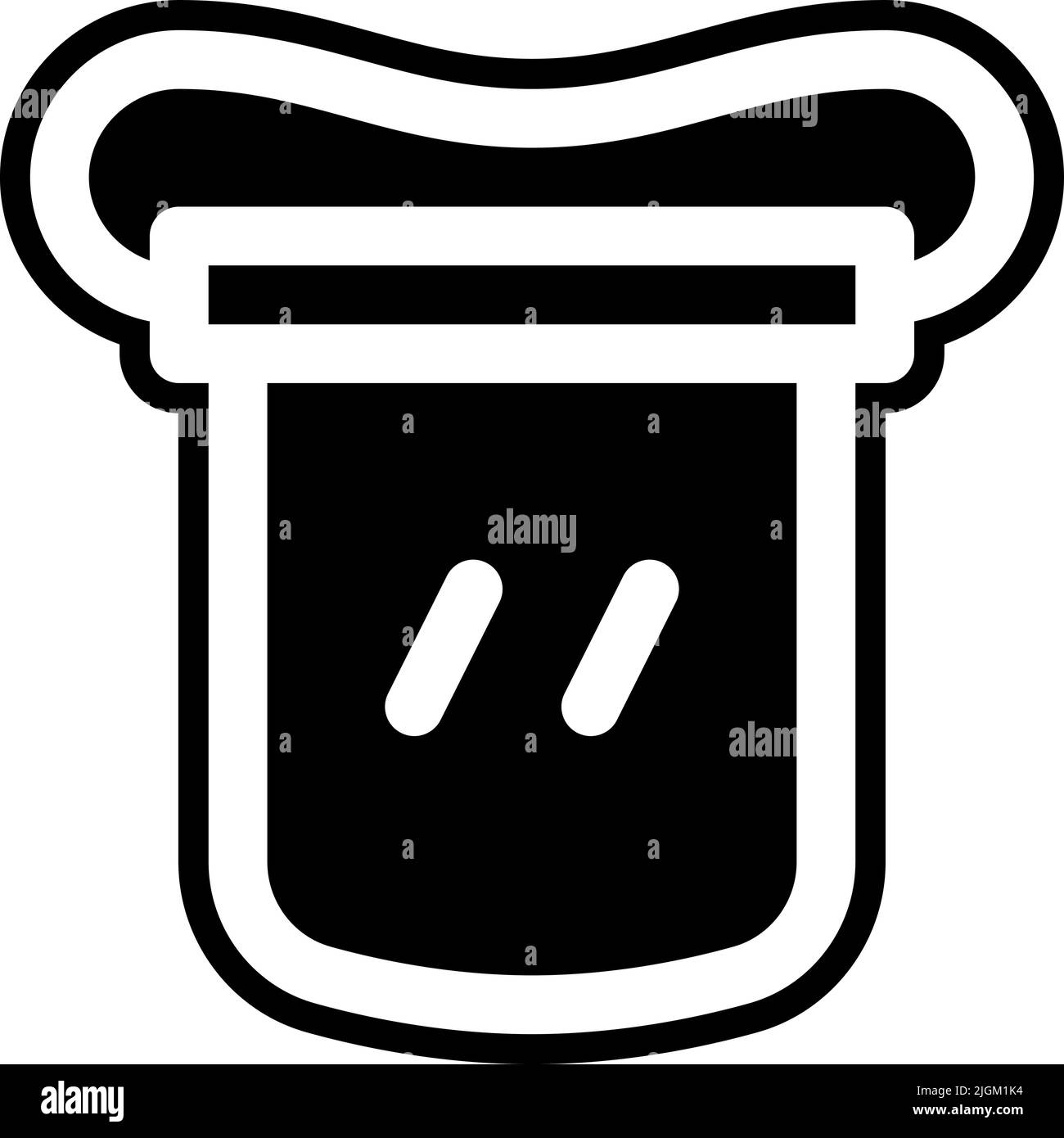 icona schermo facciale . Illustrazione Vettoriale