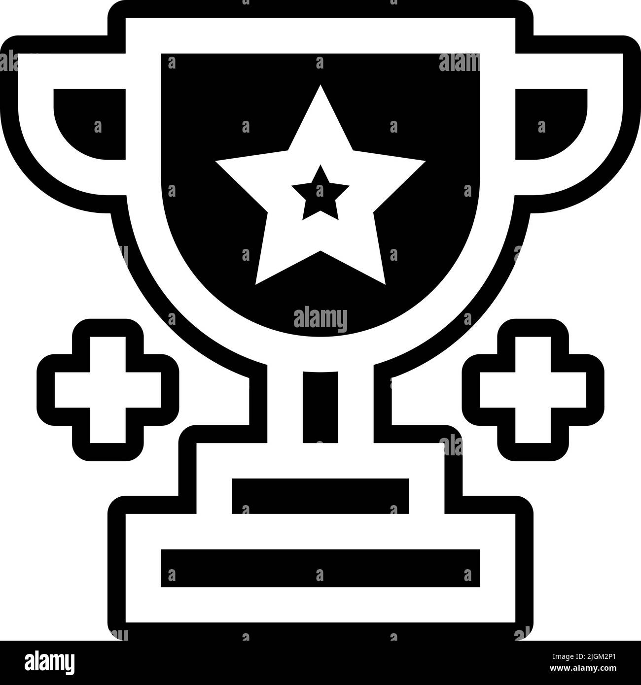 icona trofeo . Illustrazione Vettoriale