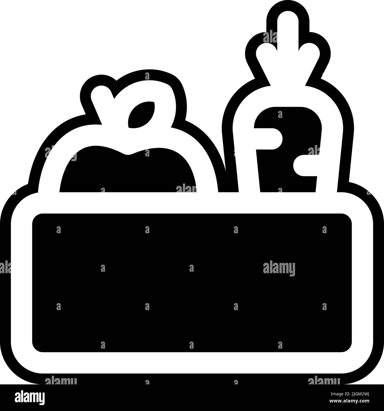 icona generi alimentari . Illustrazione Vettoriale