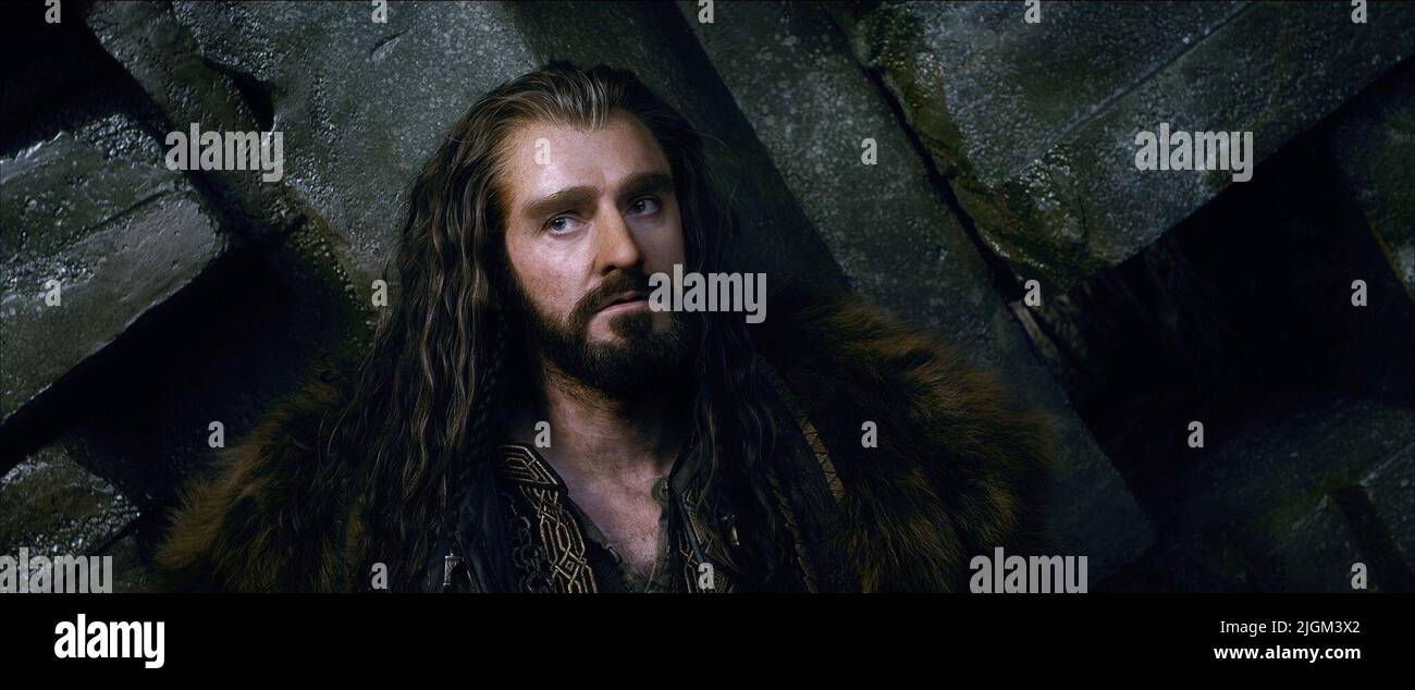 RICHARD ARMITAGE, LO HOBBIT: LA BATTAGLIA DEI CINQUE ESERCITI, 2014 Foto Stock