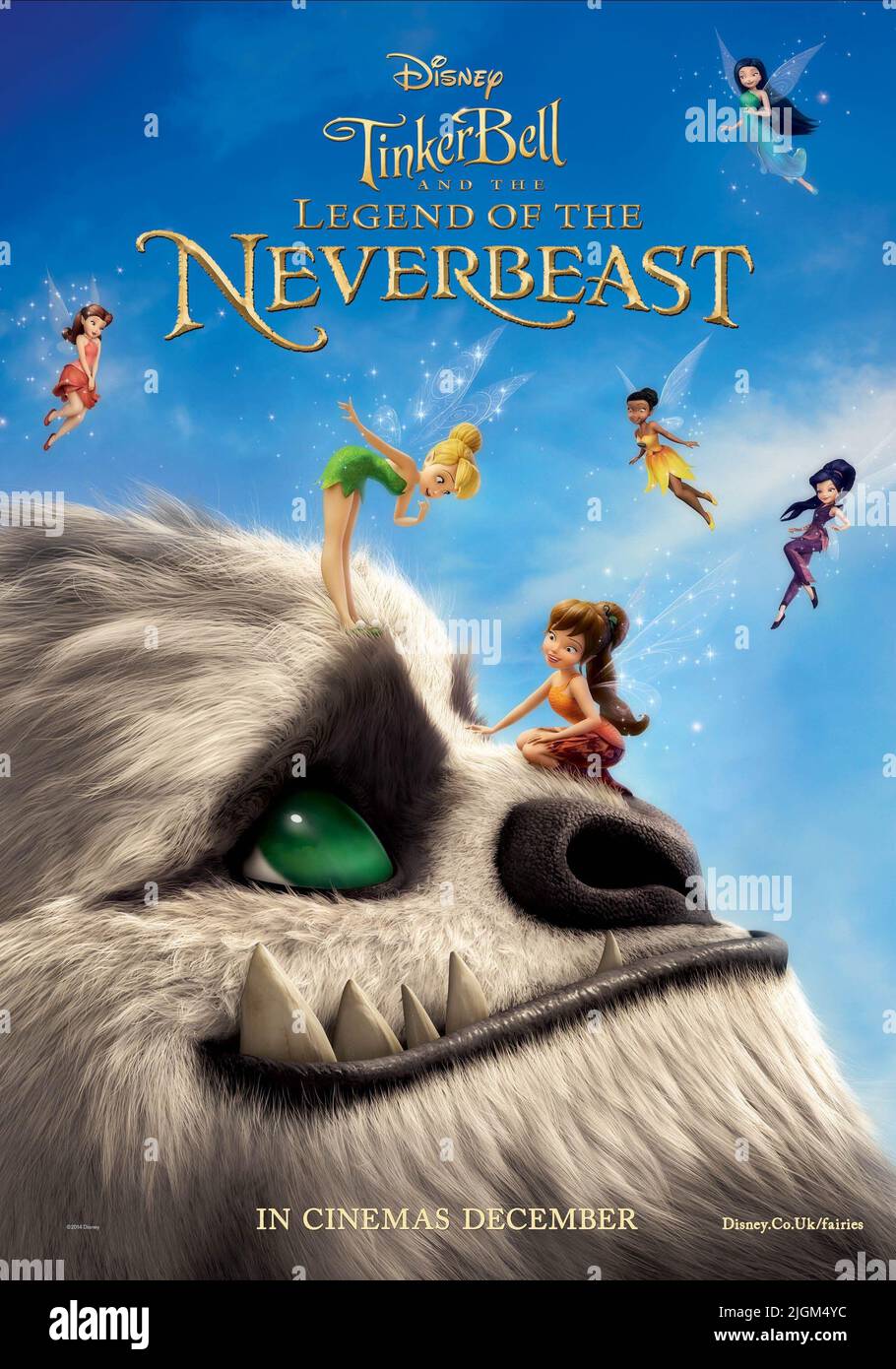 TINKER BELL, fulvo, NEVERBEAST POSTER, Tinker Bell E LA LEGGENDA DEL NEVERBEAST, 2014 Foto Stock