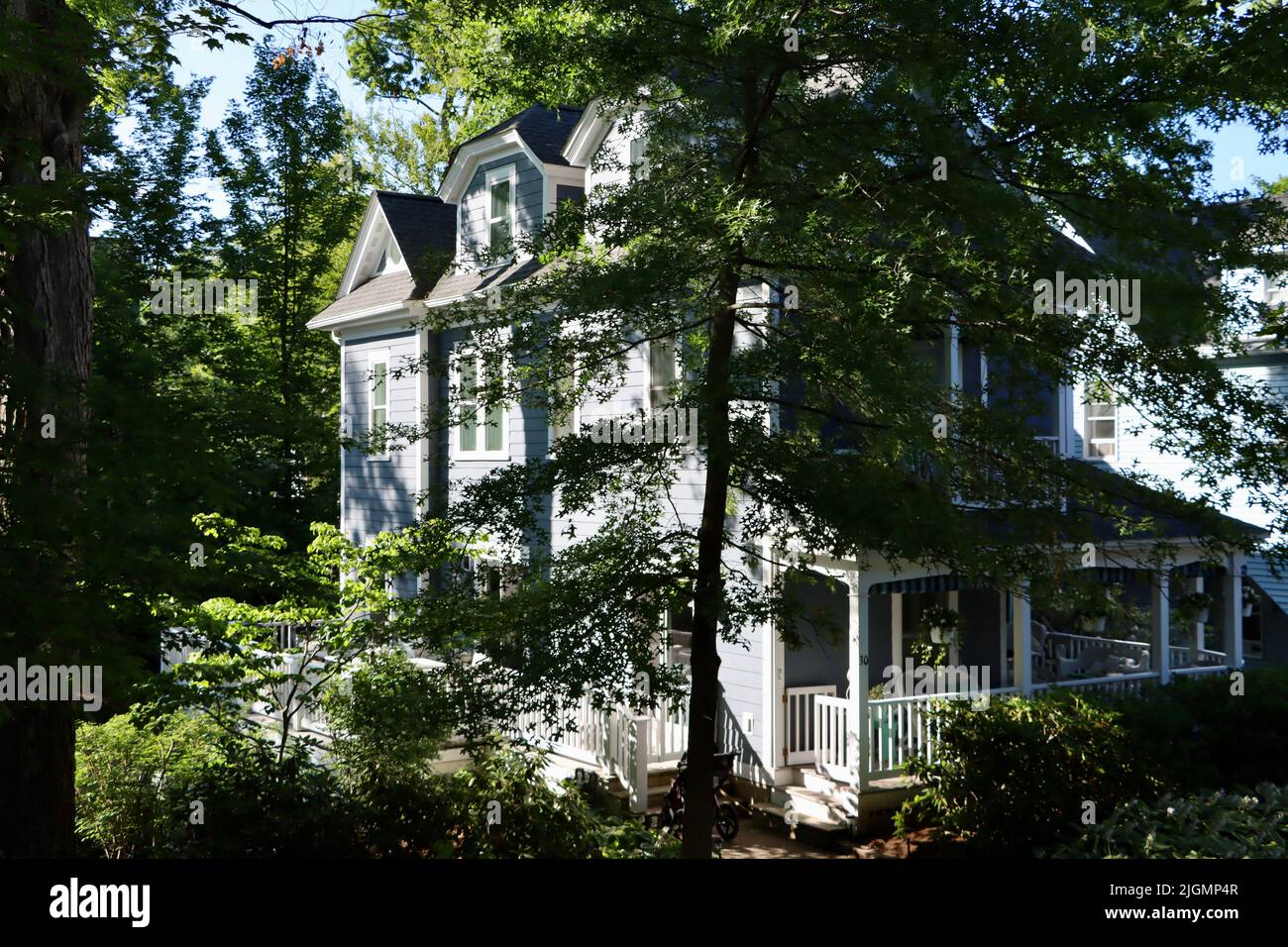 Casa più grande a Chautauqua Institution area nel nord dello stato di New York. Foto Stock