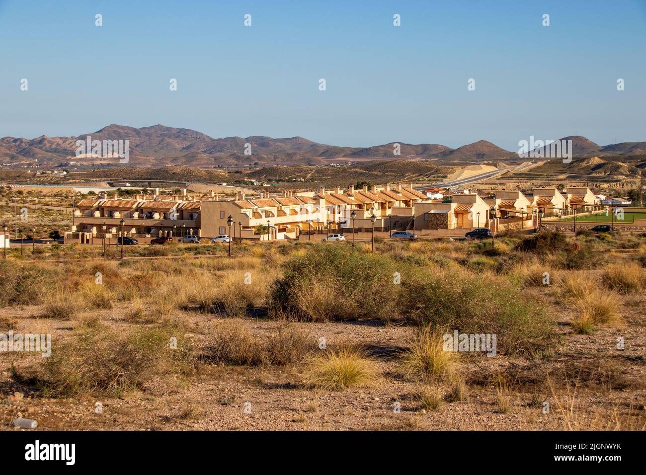 Ex Pats che abitano nella valle di Almanzora, provincia di Almeria, Andalucía, Spagna Foto Stock