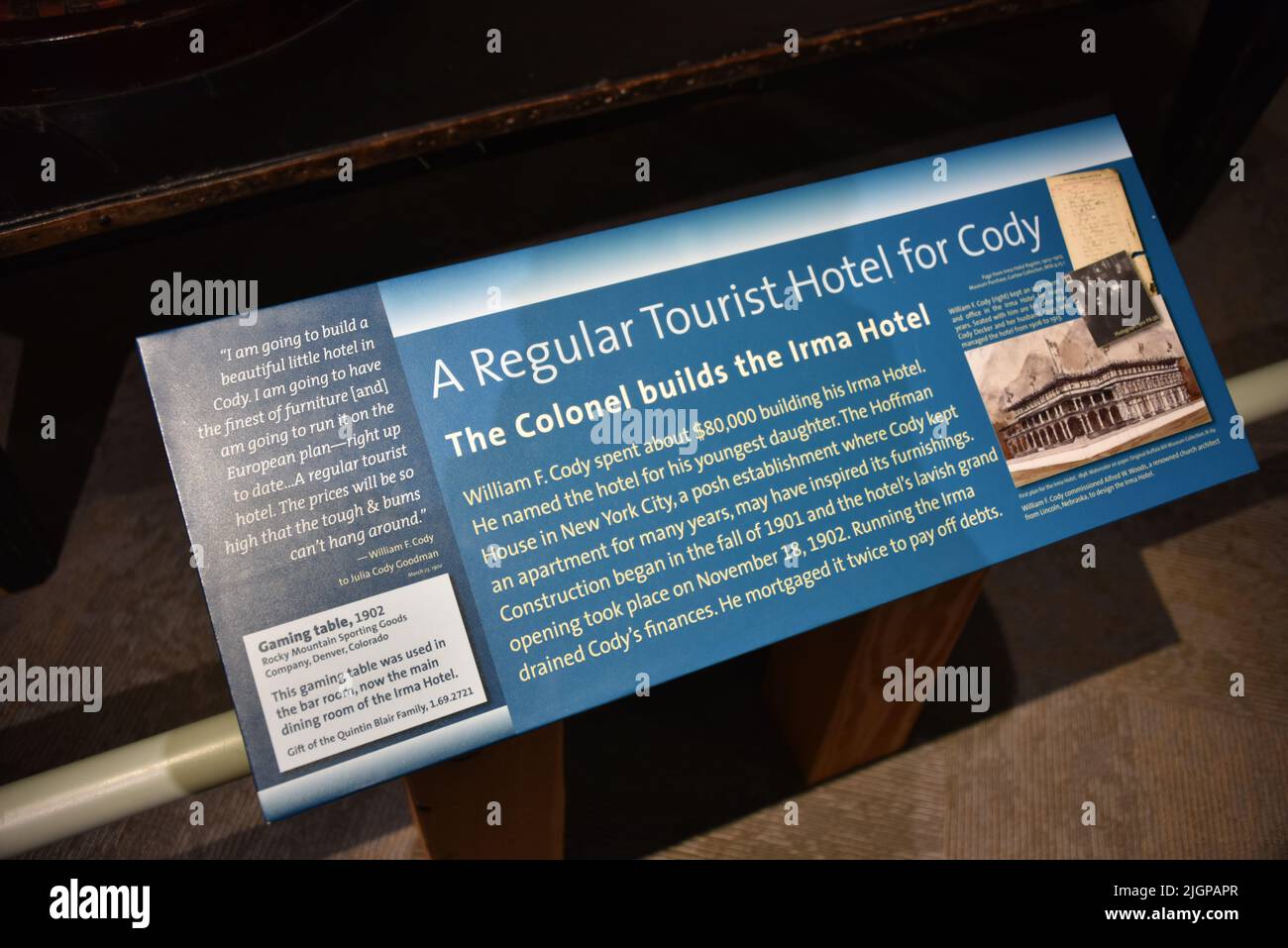 Cody, Wyoming. USA. 5/22/2022. Buffalo Bill Center of the West (formalmente>Buffalo Bill Historical Center). 5-Musuem Foto Stock