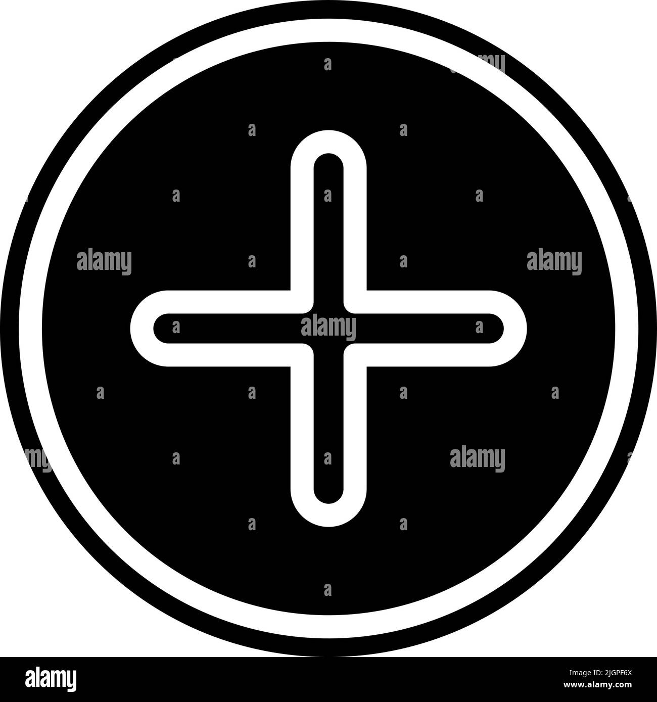 File icona Aggiungi . Illustrazione Vettoriale