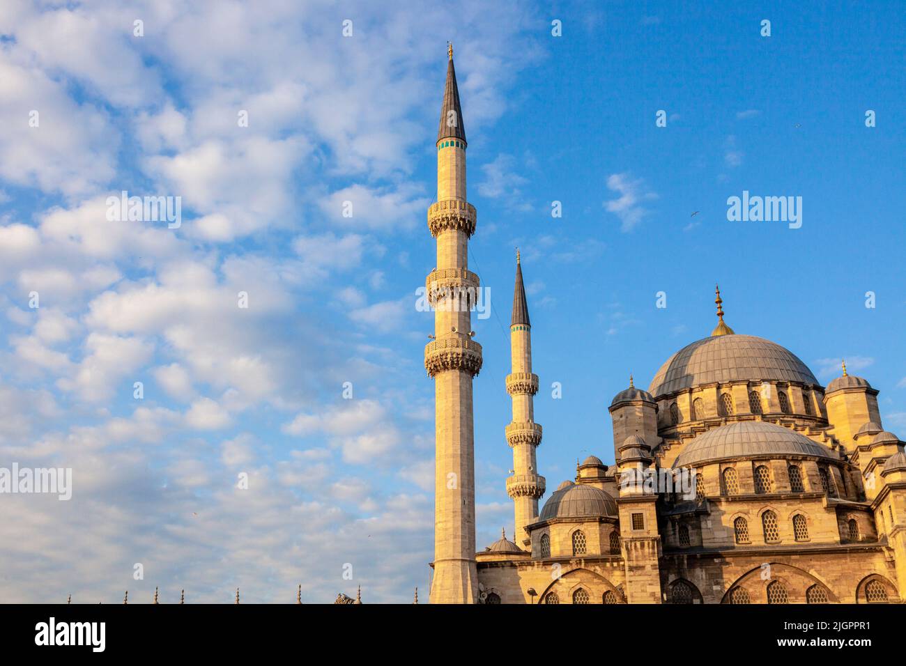 Nuova moschea (Yeni Cami), Istanbul, Turchia, Asia occidentale Foto Stock