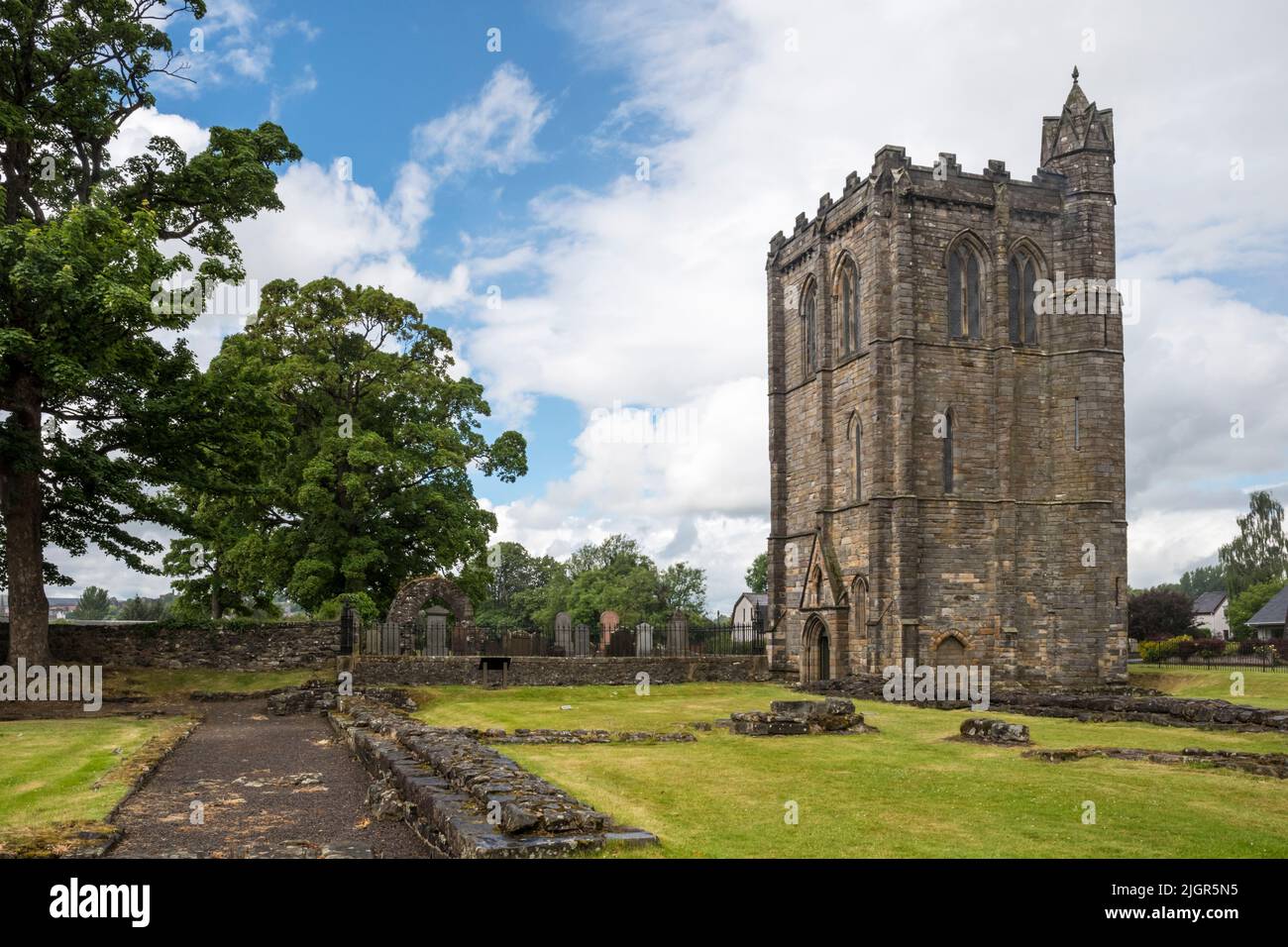 Abbazia di Cambuskenneth vicino Stirling. Foto Stock