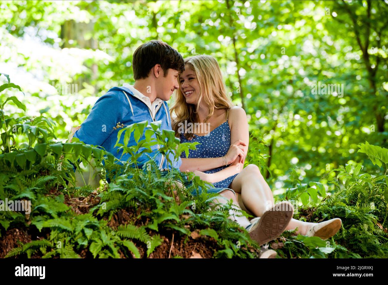 NICK ROBINSON, Erin Moriarty, re di estate 2013 Foto Stock