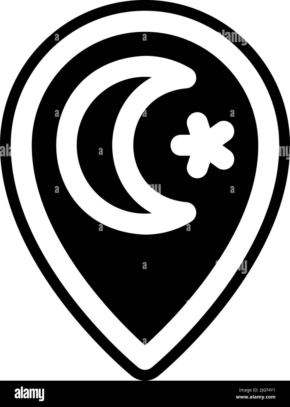 Icona segnaposto Ramadan . Illustrazione Vettoriale