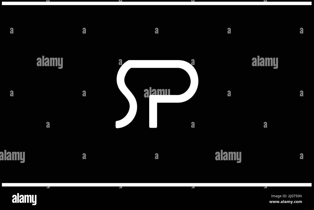 SL, LS monogramma con logo Abstract Letters Illustrazione Vettoriale