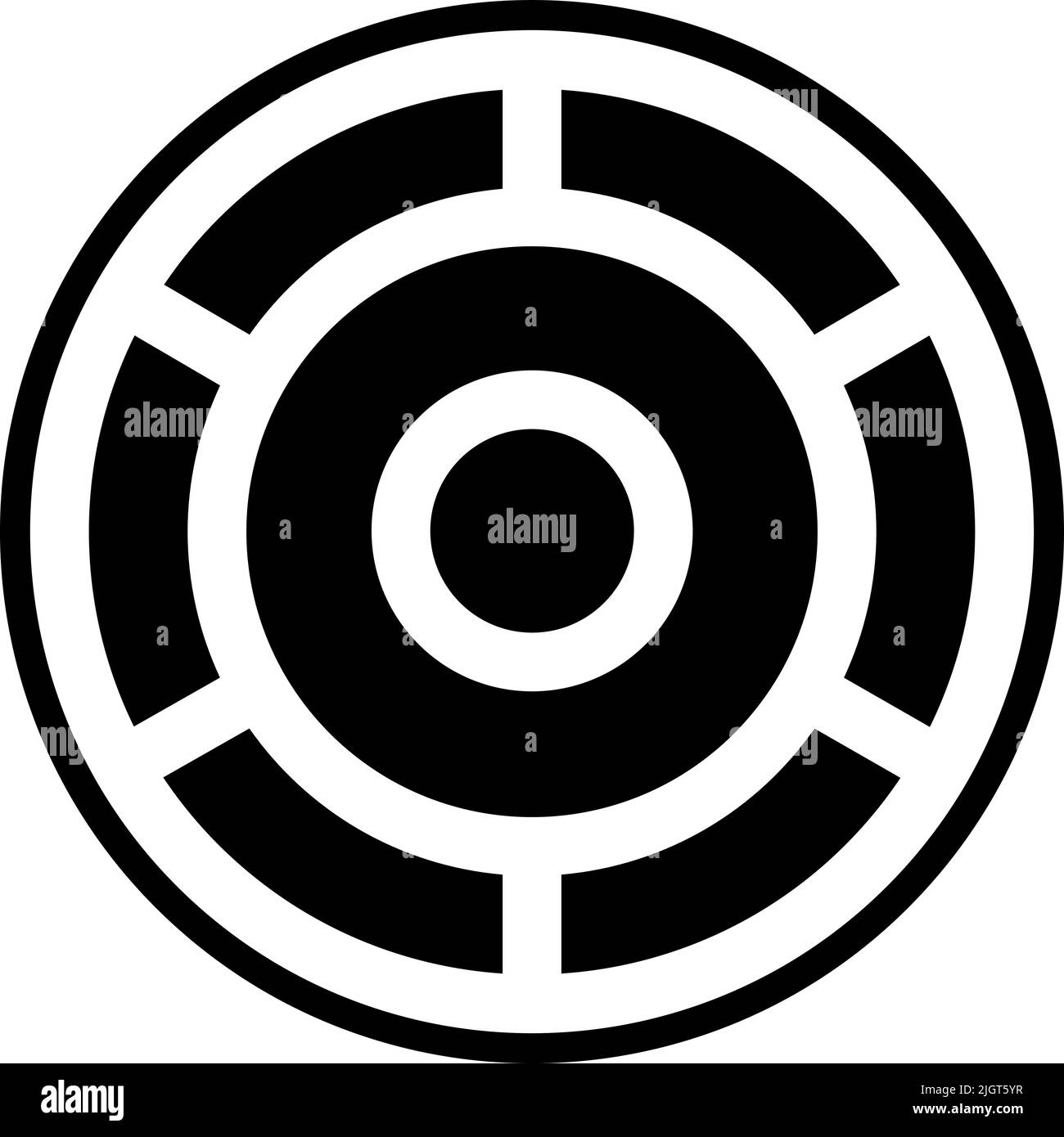 Icona dello schema colori di sviluppo Web . Illustrazione Vettoriale