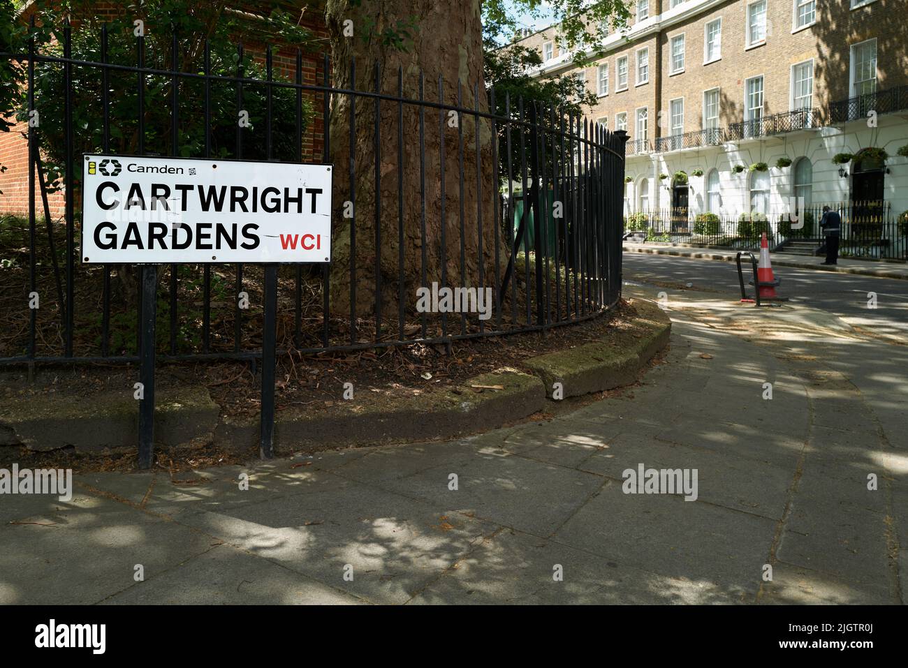 Segnaletica stradale per London, SE1, Inghilterra. Foto Stock