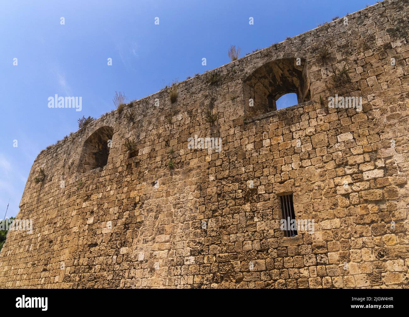 Cittadella di Raymond de Saint Gilles nella città, Governatorato del Nord, Tripoli, Libano Foto Stock
