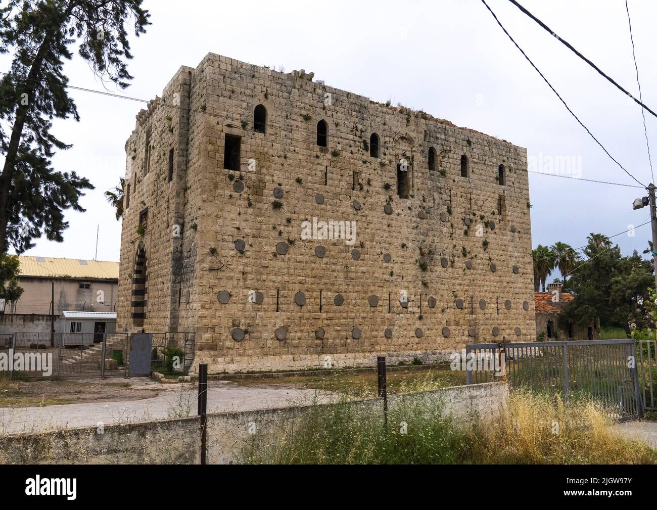 Torre del Leone Burj es-Sabaa, Governatorato del Nord, Tripoli, Libano Foto Stock