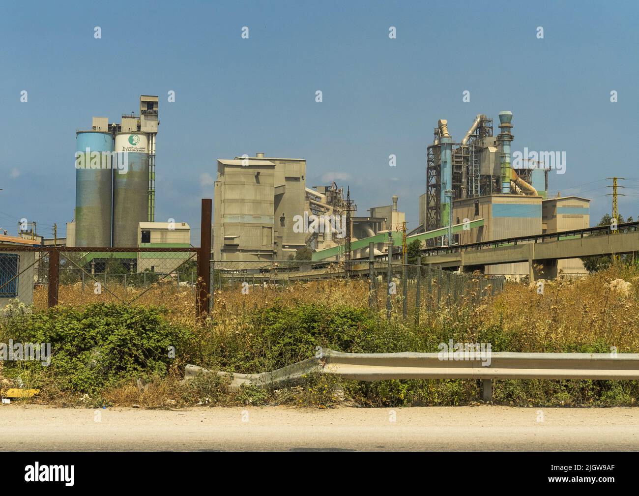 Cementificio, governatorato del Nord, Tripoli, Libano Foto Stock