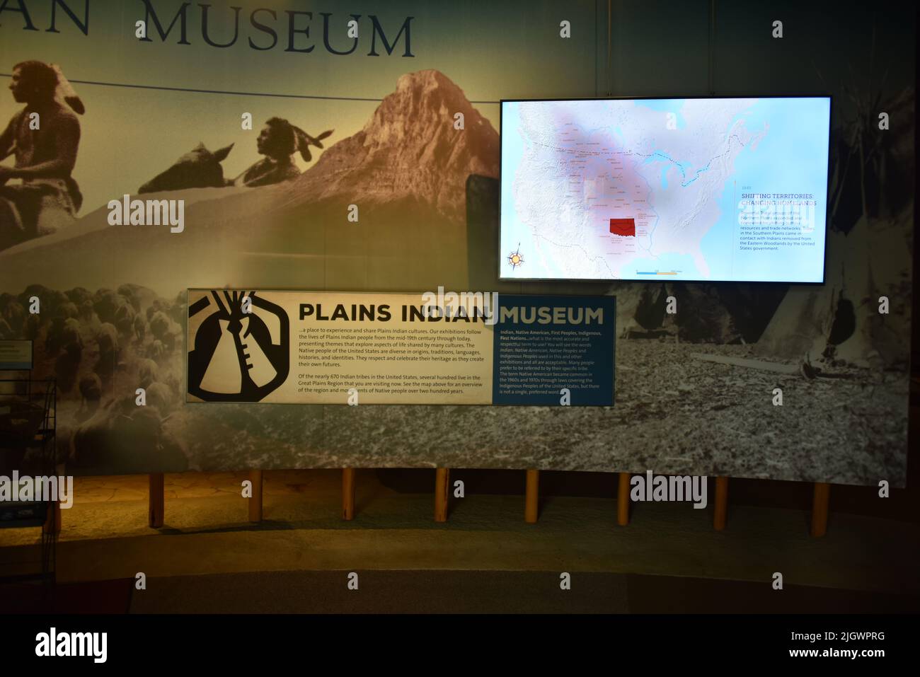 Cody, Wyoming. USA. 5/22/2022. Buffalo Bill Center of the West (formalmente>Buffalo Bill Historical Center). 5-Musuem. Foto Stock