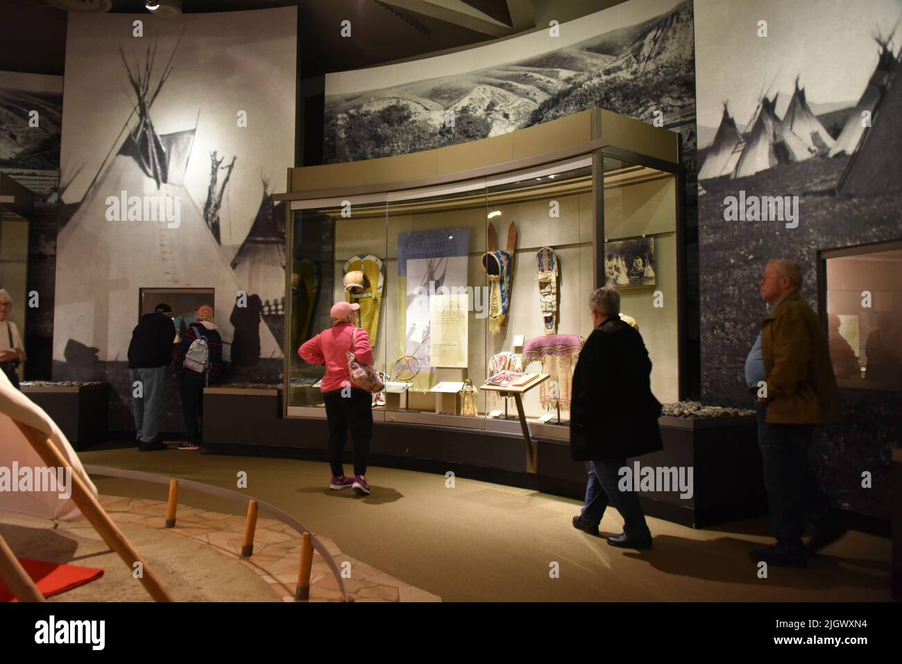 Cody, Wyoming. USA. 5/22/2022. Buffalo Bill Center of the West (formalmente>Buffalo Bill Historical Center). 5-Musuem. Foto Stock