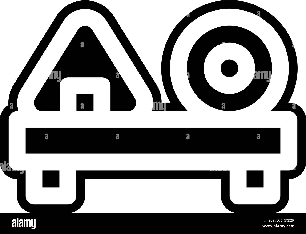 Cucina e ristorante sushi icona. Illustrazione Vettoriale