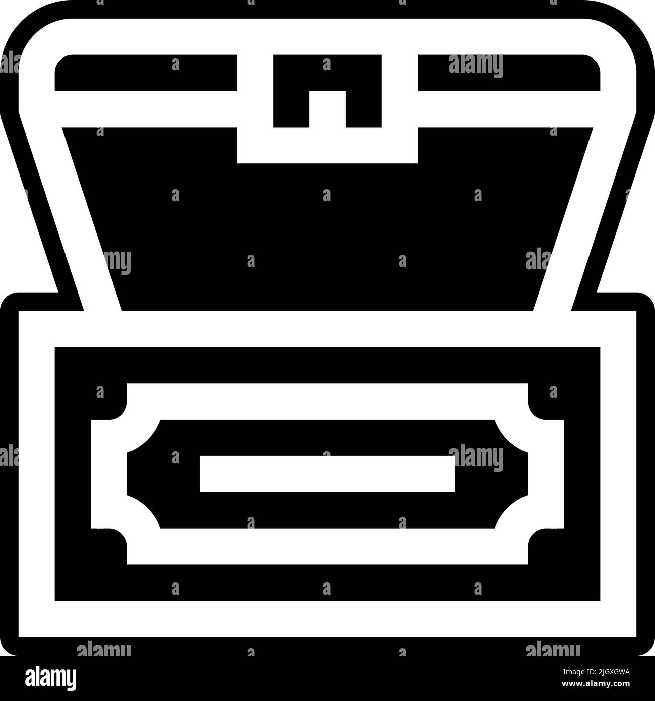 Icona inventario di sviluppo del gioco . Illustrazione Vettoriale