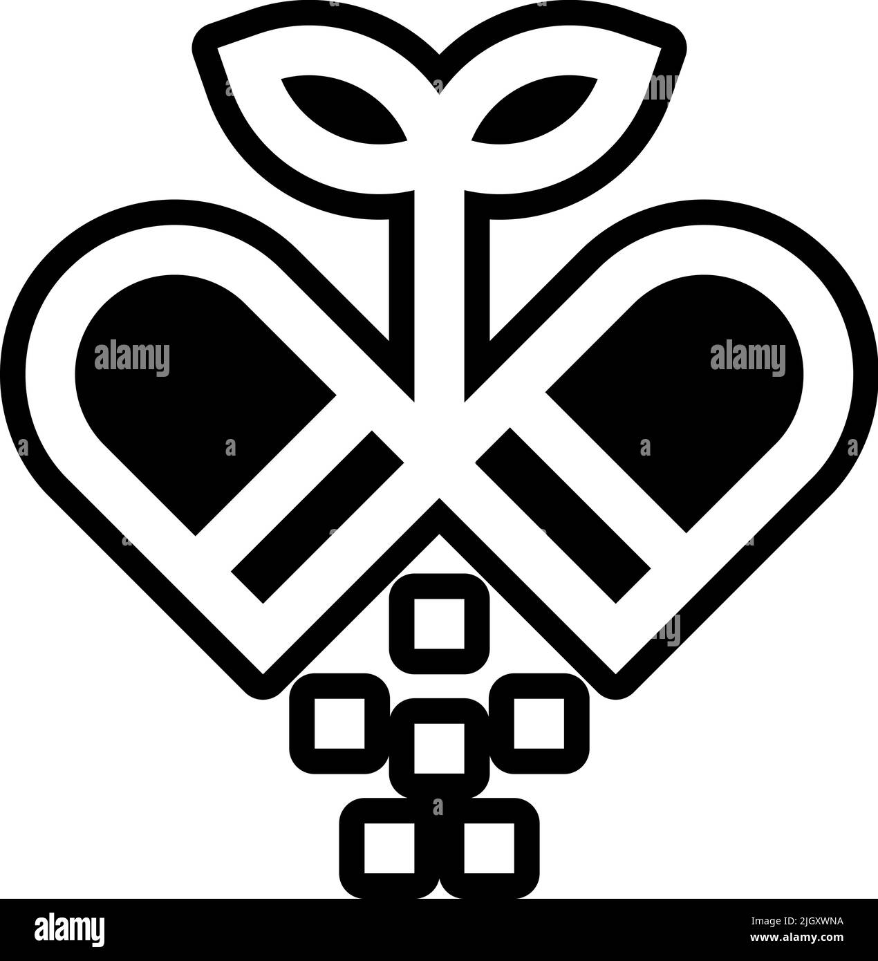 Icona delle pillole di laboratorio . Illustrazione Vettoriale