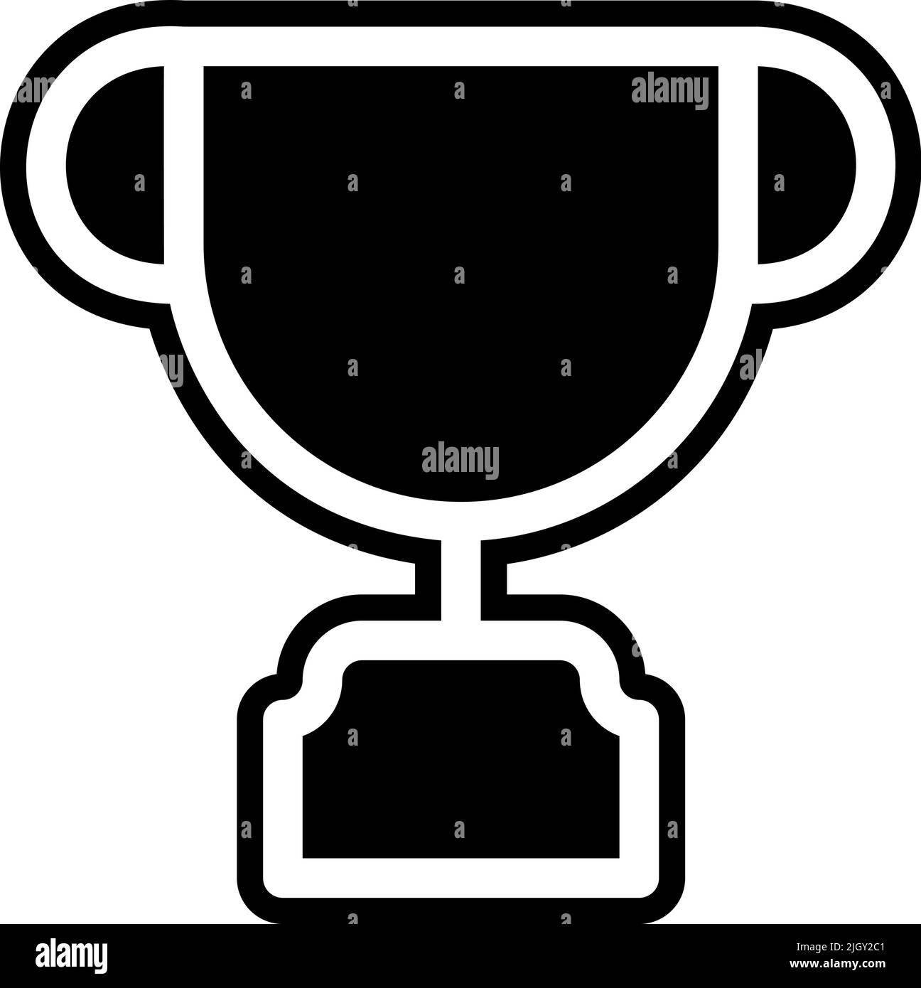 Icona trofeo ufficio . Illustrazione Vettoriale