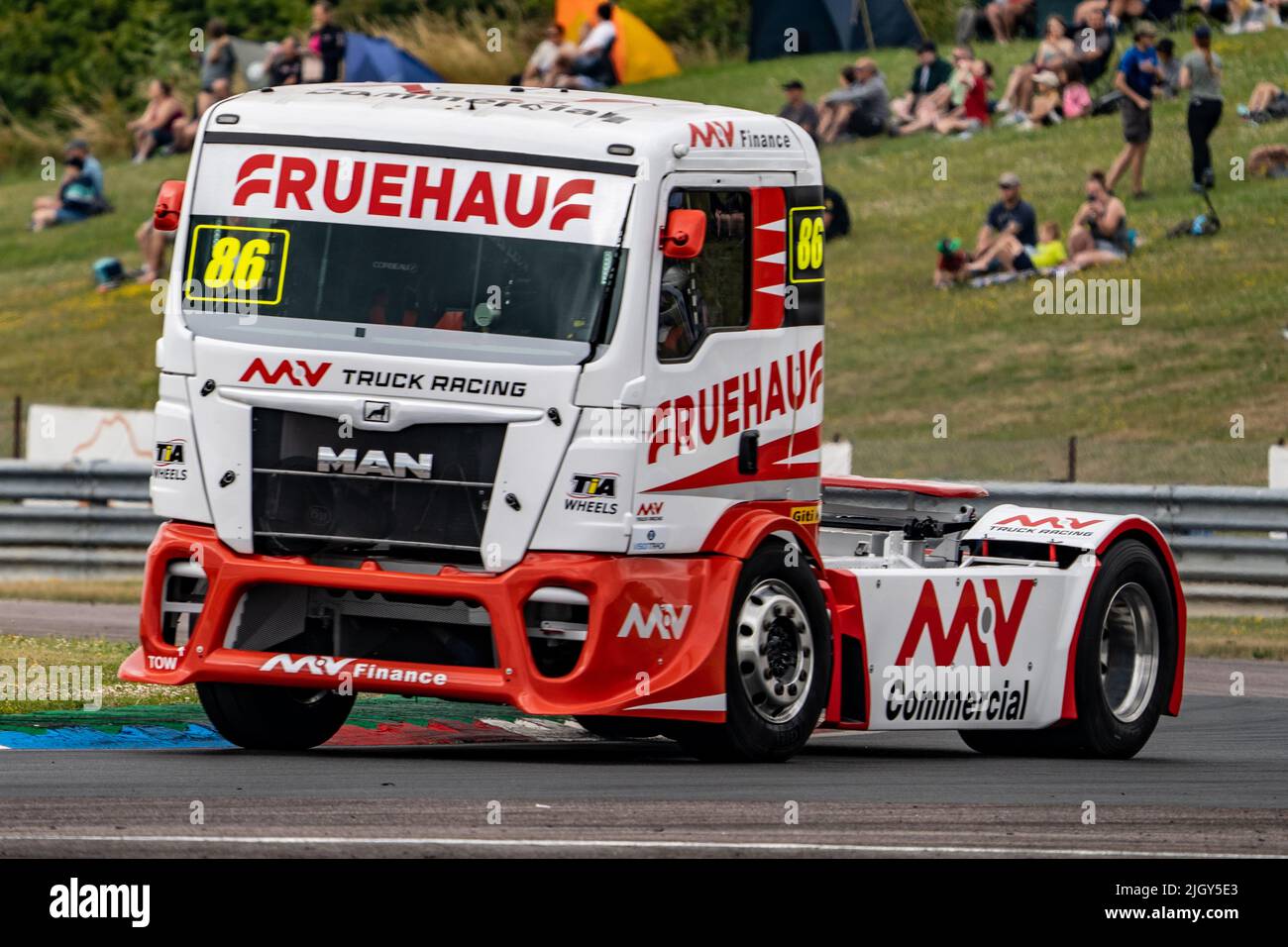 British Truck Racing Championship Thruxton Luglio 2022 Foto Stock