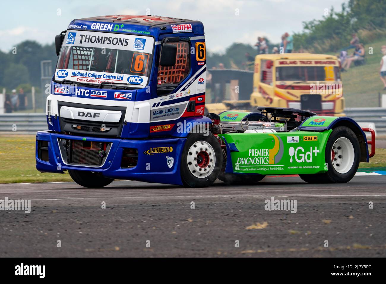 British Truck Racing Championship Thruxton Luglio 2022 Foto Stock