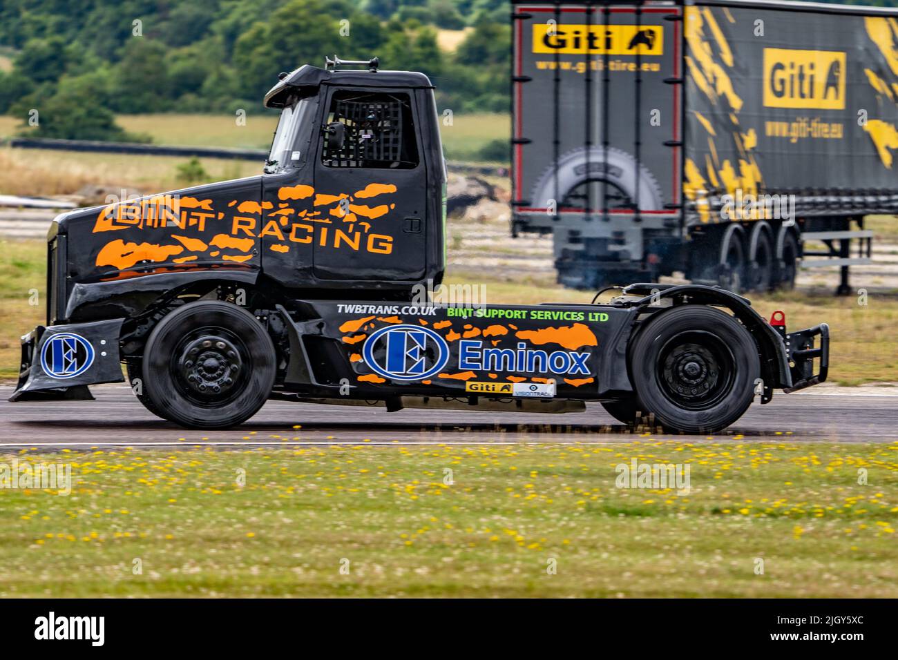 British Truck Racing Championship Thruxton Luglio 2022 Foto Stock